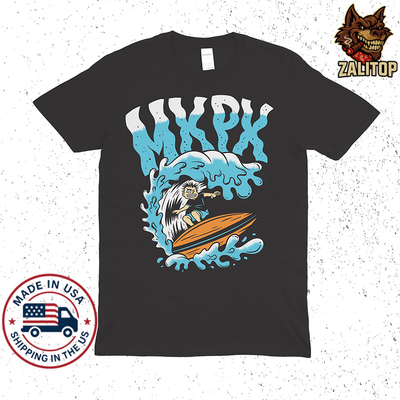 New MXPX Surfs Up PX Tee