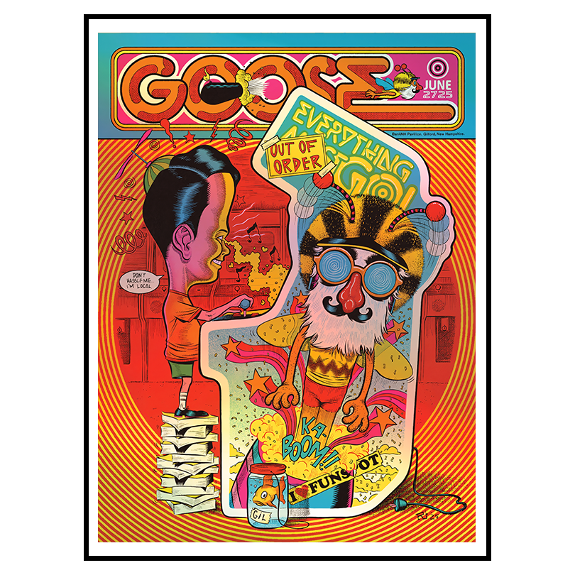 Official Goose Poster – June 27 2025 – Gilford, New Hampshire