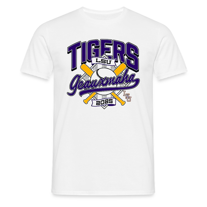 Official LSU 2025 Baseball Regional Geauxmaha T-Shirt