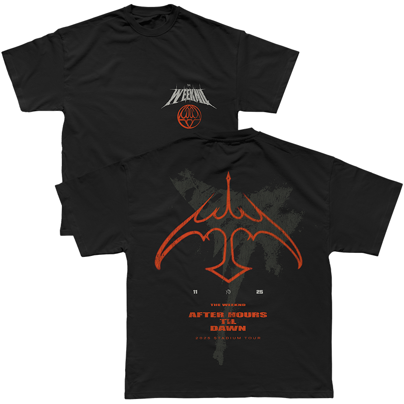 Official Weeknd Tour 2025 Tee