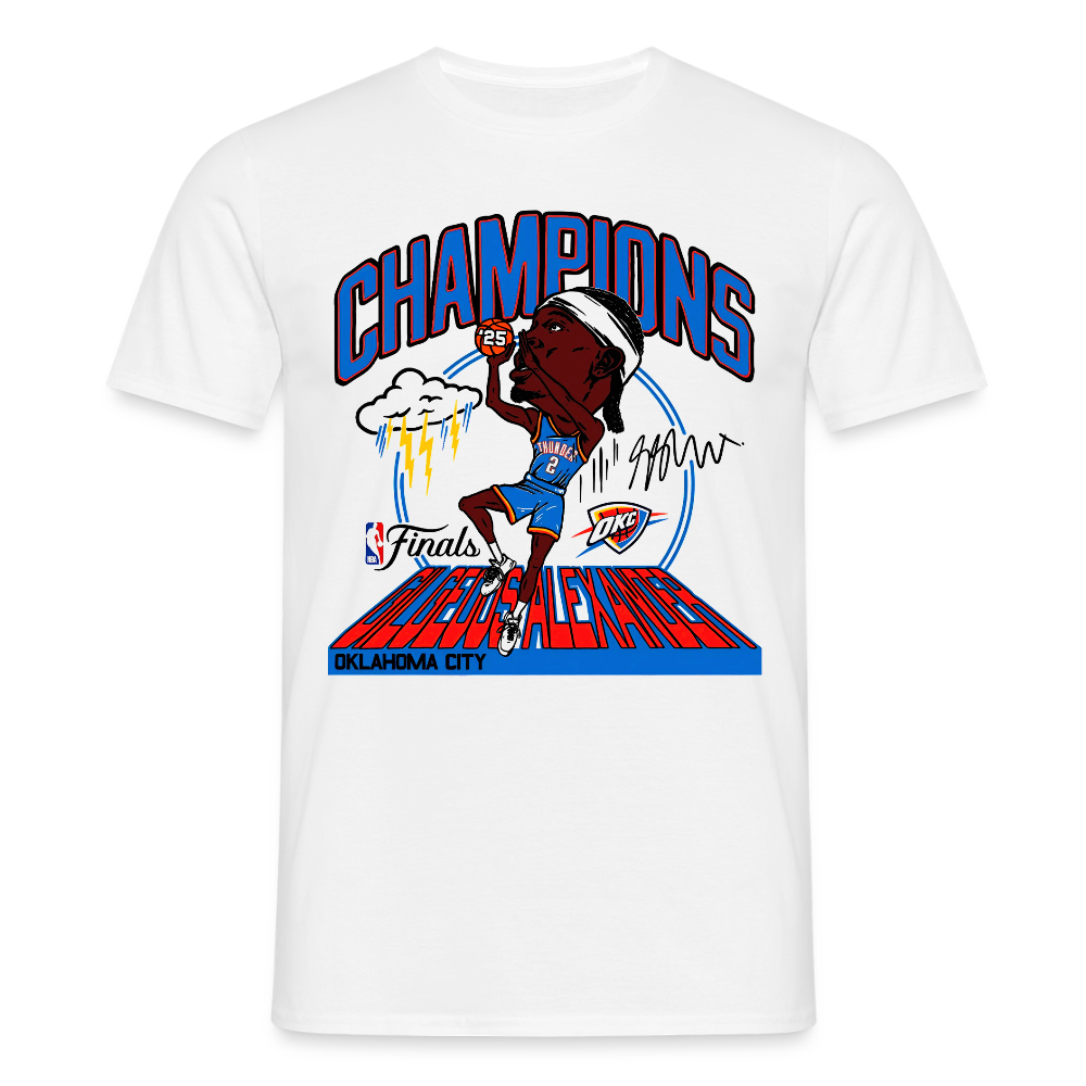 OKC Shai Gilgeous-Alexander 2025 NBA Finals Champions T Shirt