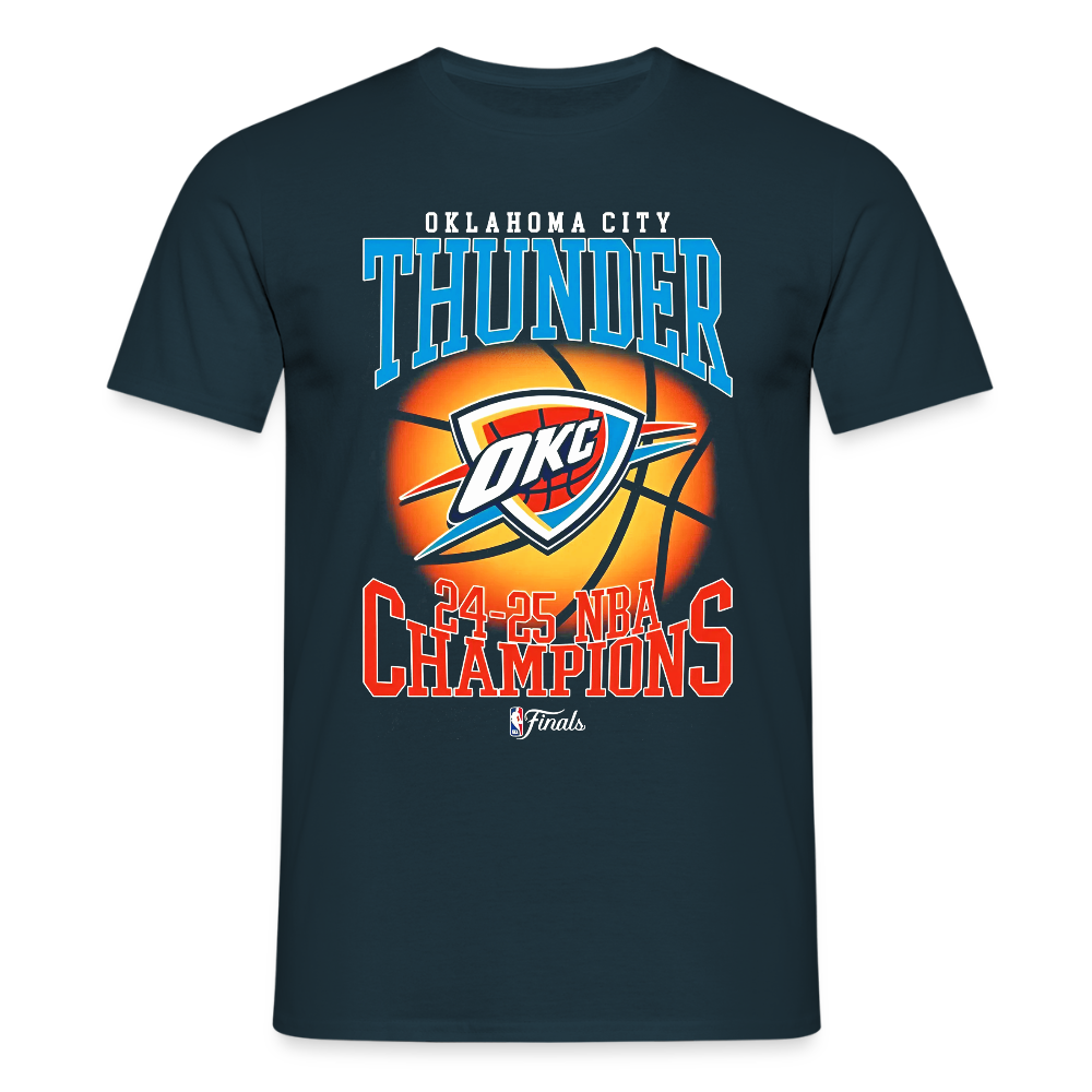 Oklahoma City Thunder 2025 NBA Champions Basketball T-Shirt