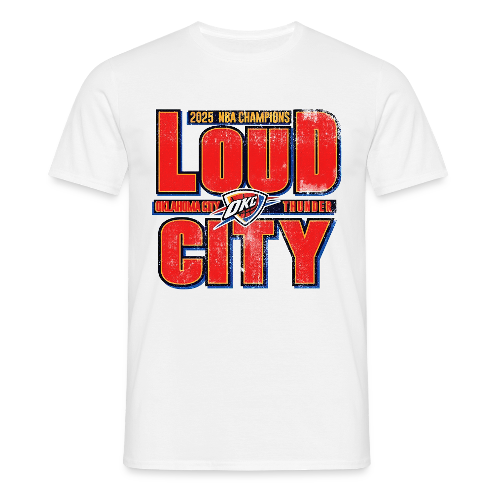 Oklahoma City Thunder 2025 NBA Championship Loud City T-Shirt