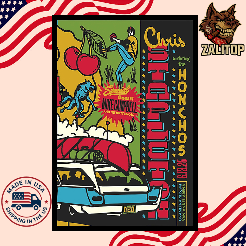 Poster 6-13-25 Grand Rapids, MI Chris Stapleton