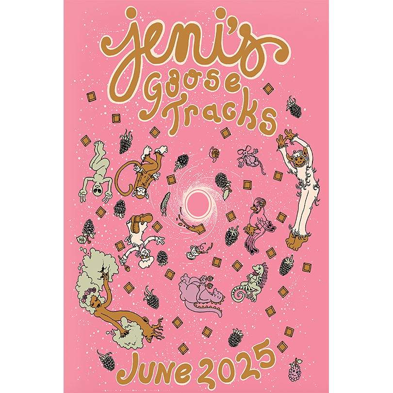 Poster Jeni\'s Goose Tracks June 2025