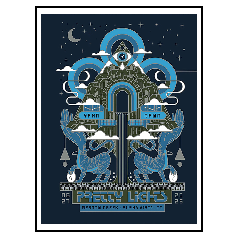 Pretty Lights Buena Vista CO Poster – June 27 2025 at Meadow Creek