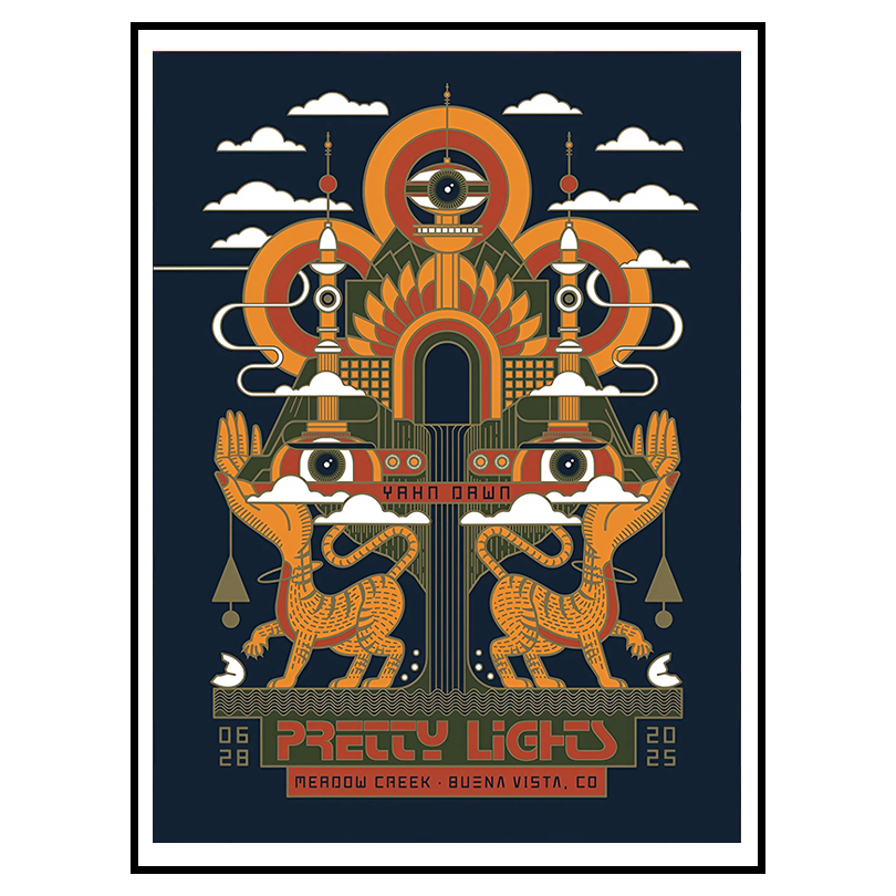 Pretty Lights Buena Vista CO Poster – June 28 2025 at Meadow Creek