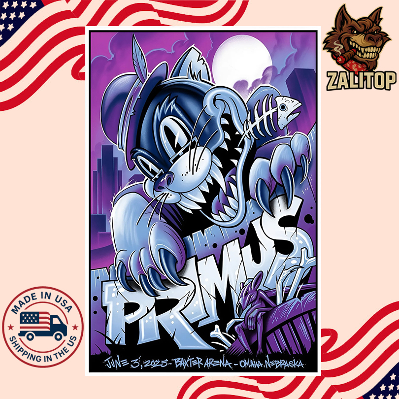 Primus Baxter Arena Omaha NE June 3 2025 Poster