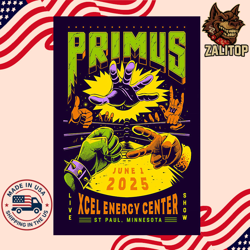 Primus Poster St. Paul, MN 6 1 2025