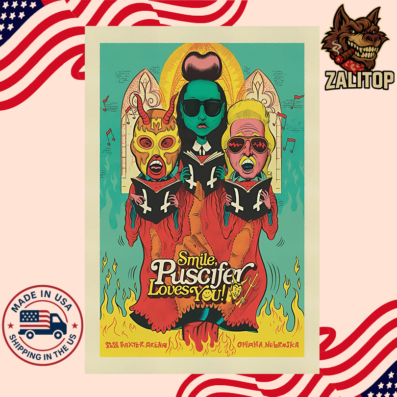 Puscifer Baxter Arena Omaha NE June 3 2025 Poster