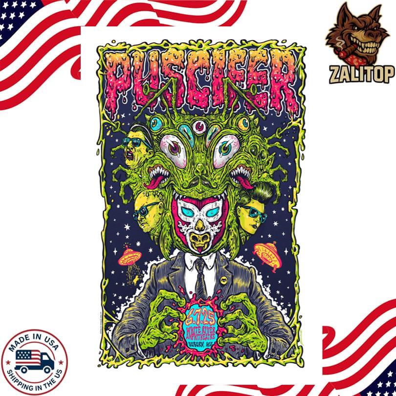 Puscifer June 7 2025 White River Amphitheatre Auburn, WA Poster