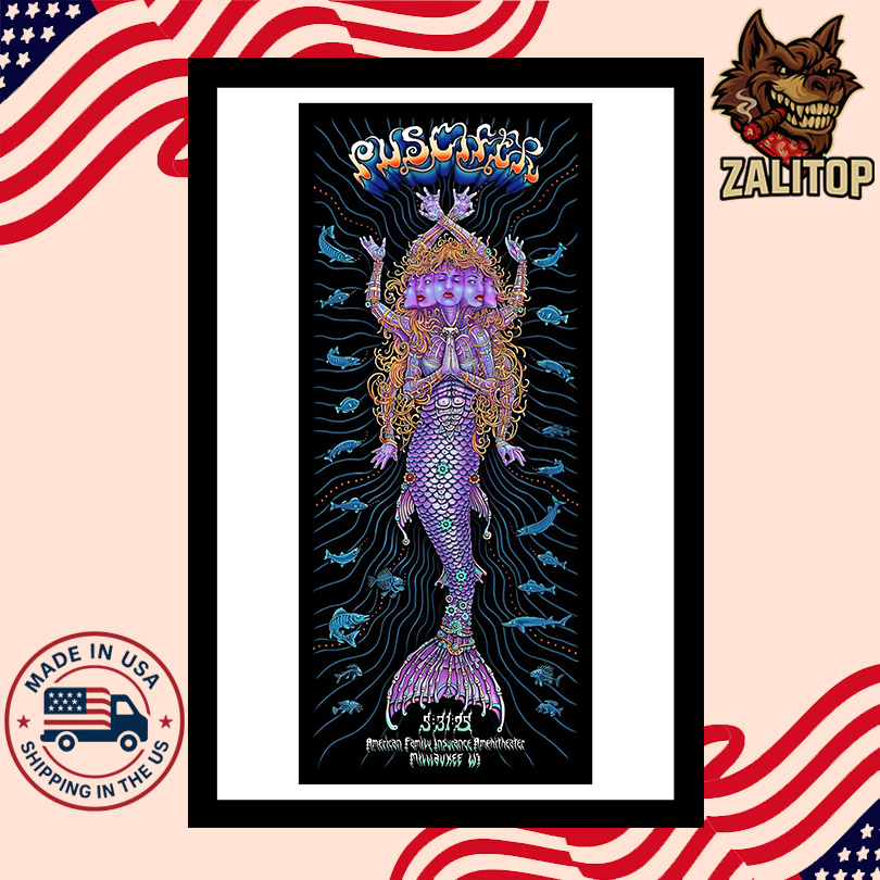 Puscifer Sessanta Poster Milwaukee, WI 5 31 2025