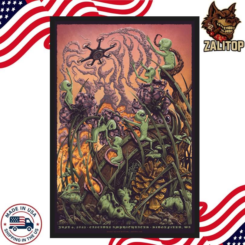 Puscifer-Sessanta Poster Ridgefield, WA June 6 2025