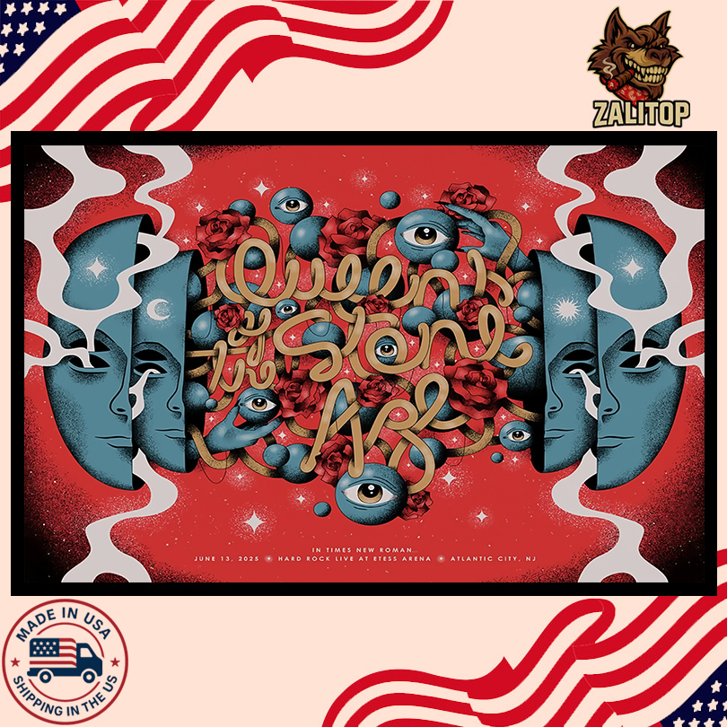 Queens of the Stone Age at Etess Arena at Hard Rock Hotel and Casino Jun 13 2025 Poster