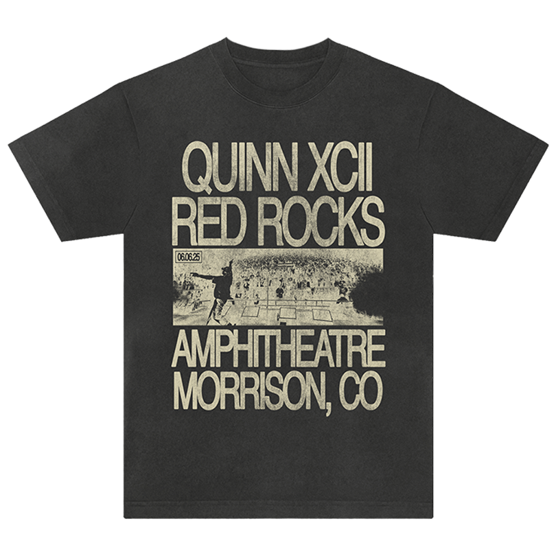 Quinn XCII Red Rocks 2025 Morrison Live Photo T-Shirt