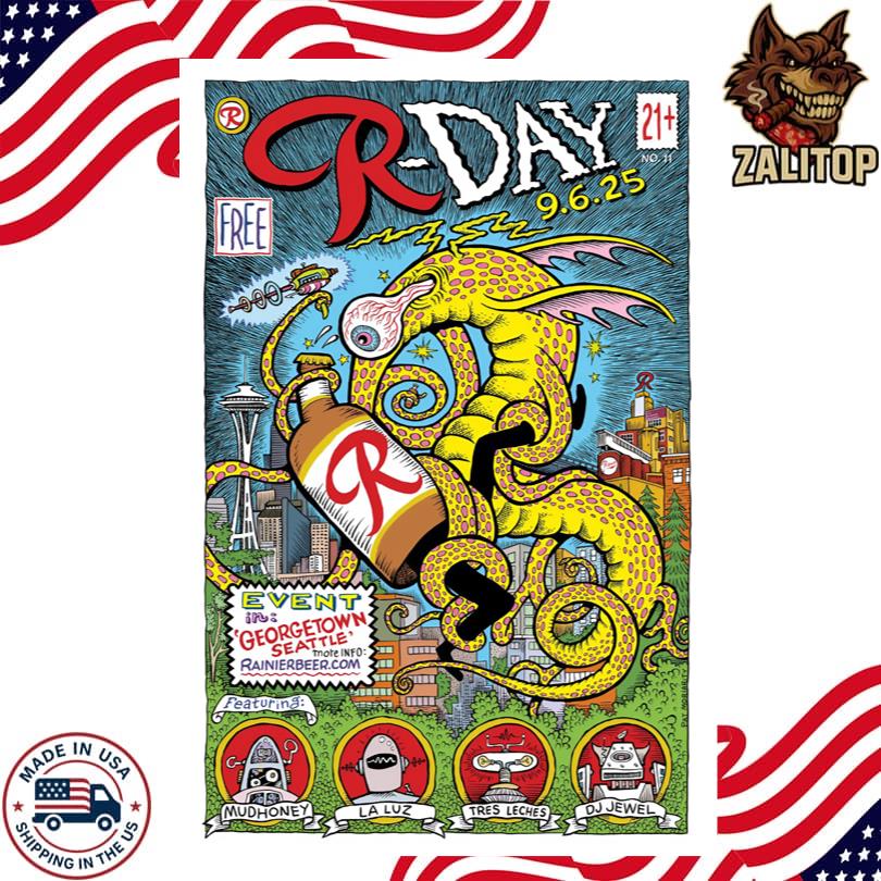 Rainier Beer Announces Lineup for R-Day Poster