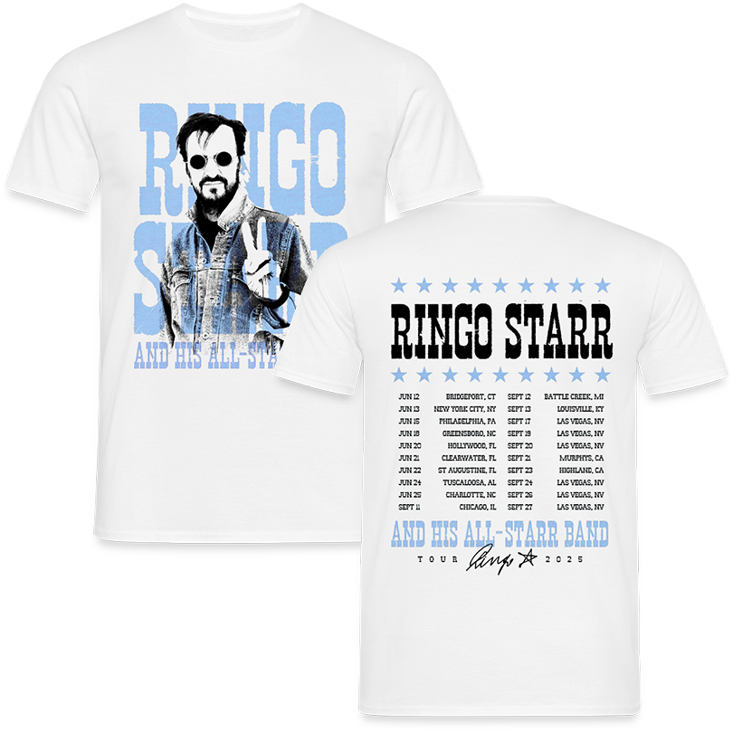 Ringo Starr and His All-Starr Band Tour 2025 T Shirt