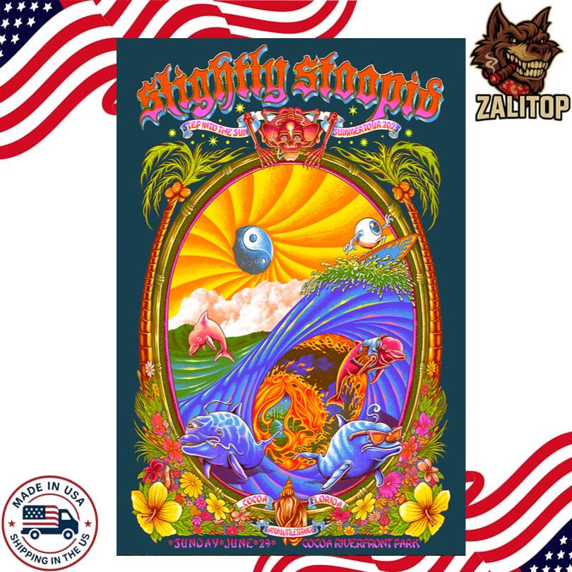 Slightly Stoopid June 29 2025 Poster – Cocoa Riverfront Park, Cocoa FL