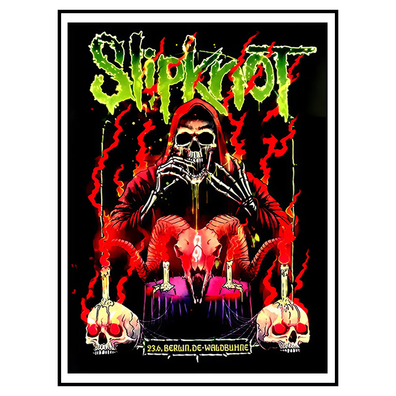 Slipknot 6.23.2025 Poster – Waldbühne Germany