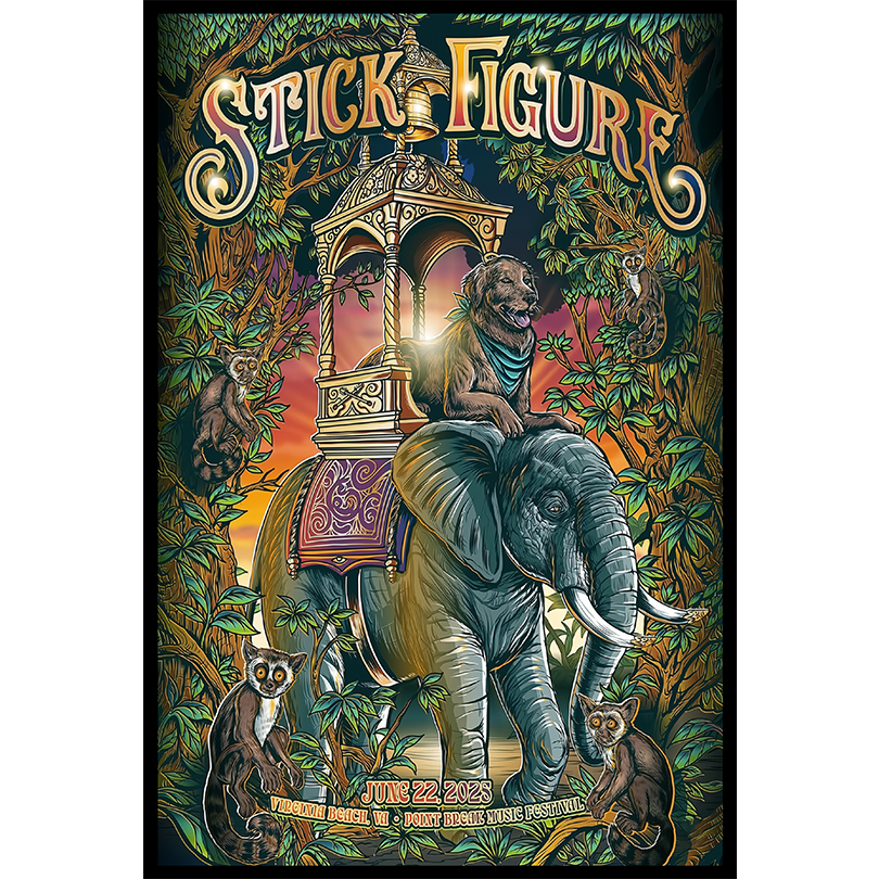 Stick Figure at Point Break Music Festival, Jun 22, 2025, VIRGINIA BEACH Poster