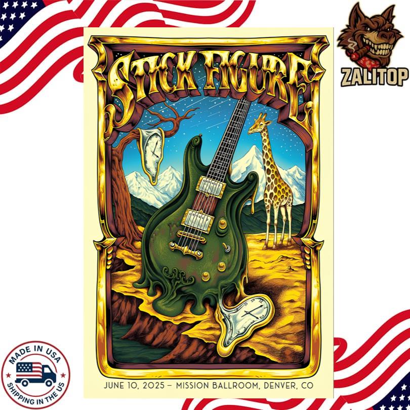 Stick Figure Denver June 10 2025 Poster