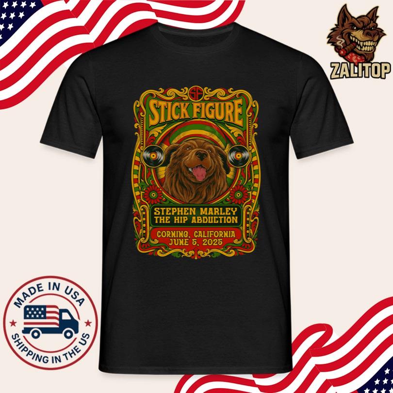 Stick Figure Jun 5 2025 Obsidian Spirits Amphitheater Shirt