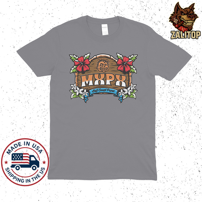 T-Shirt Left Coast Punk Aloha MXPX