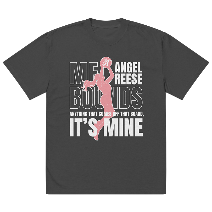 The Angel Reese Apparel Angel Reese Mebounds Silhouette T-shirt