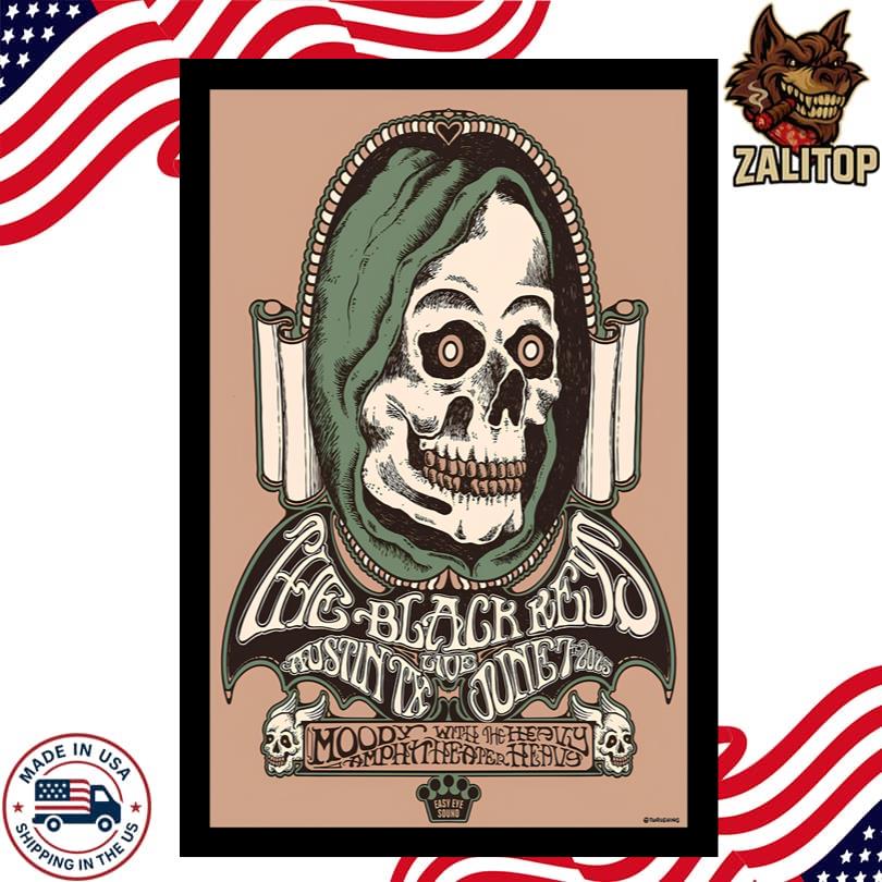 The Black Keys Tour 2025 Austin, TX Poster