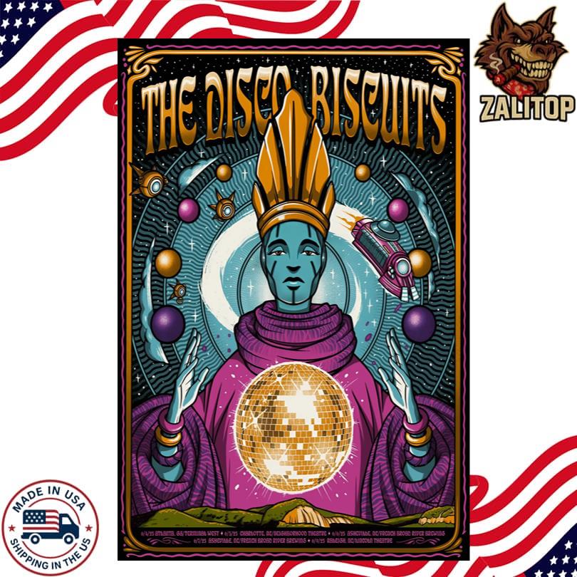 The Disco Biscuits June 2025 Tour Poster