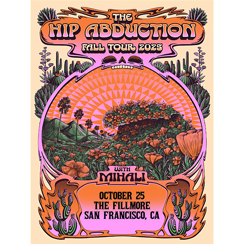 The Hip Abduction at The Fillmore Oct 25, 2025 Poster