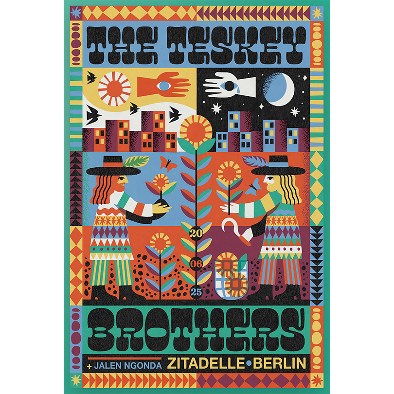 The Teskey Brothers 20-06-2025 Zitadelle Spandau Poster