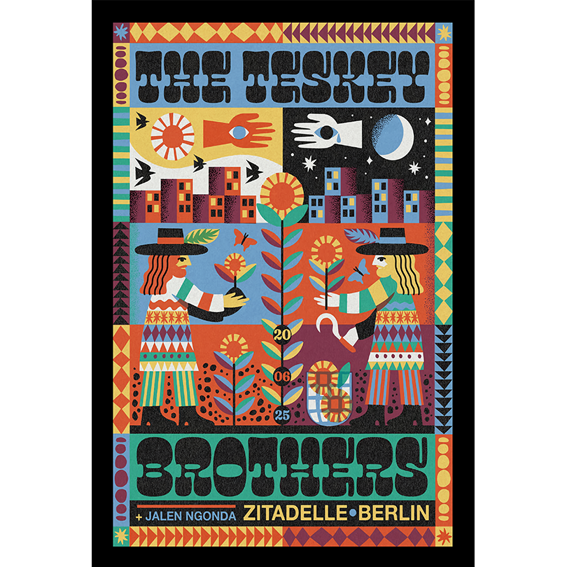 The Teskey Brothers Berlin 20 Jun 2025 Poster