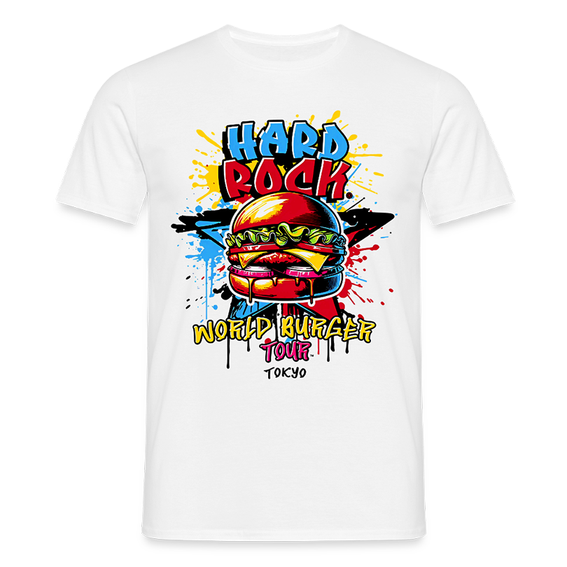 Tokyo Tonkatsu Burger is in the World Burger Tour T Shirt