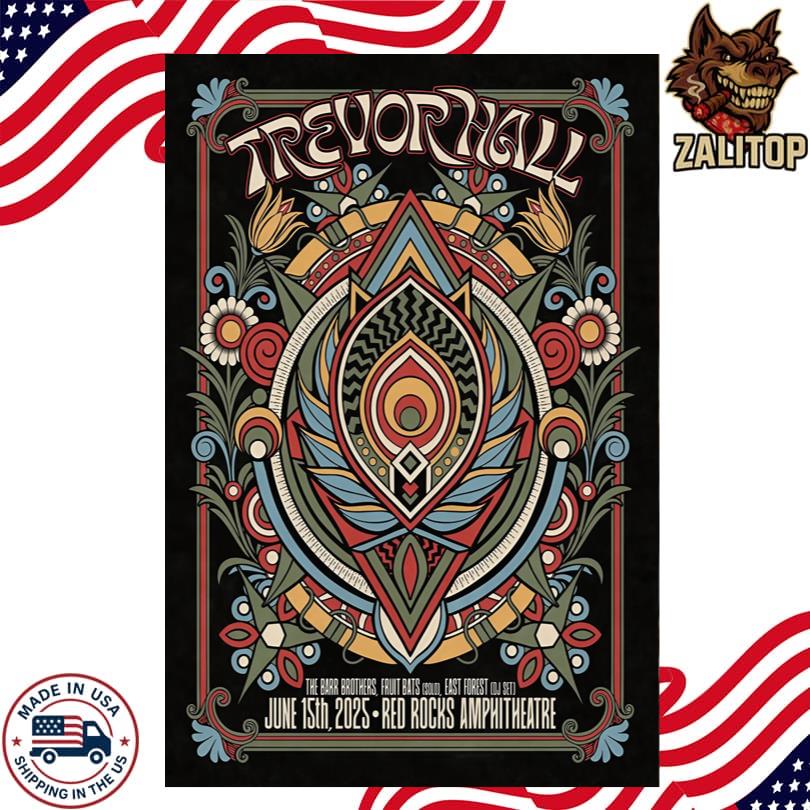 Trevor Hall Red Rocks Amphitheatre Jun 15, 2025 Poster