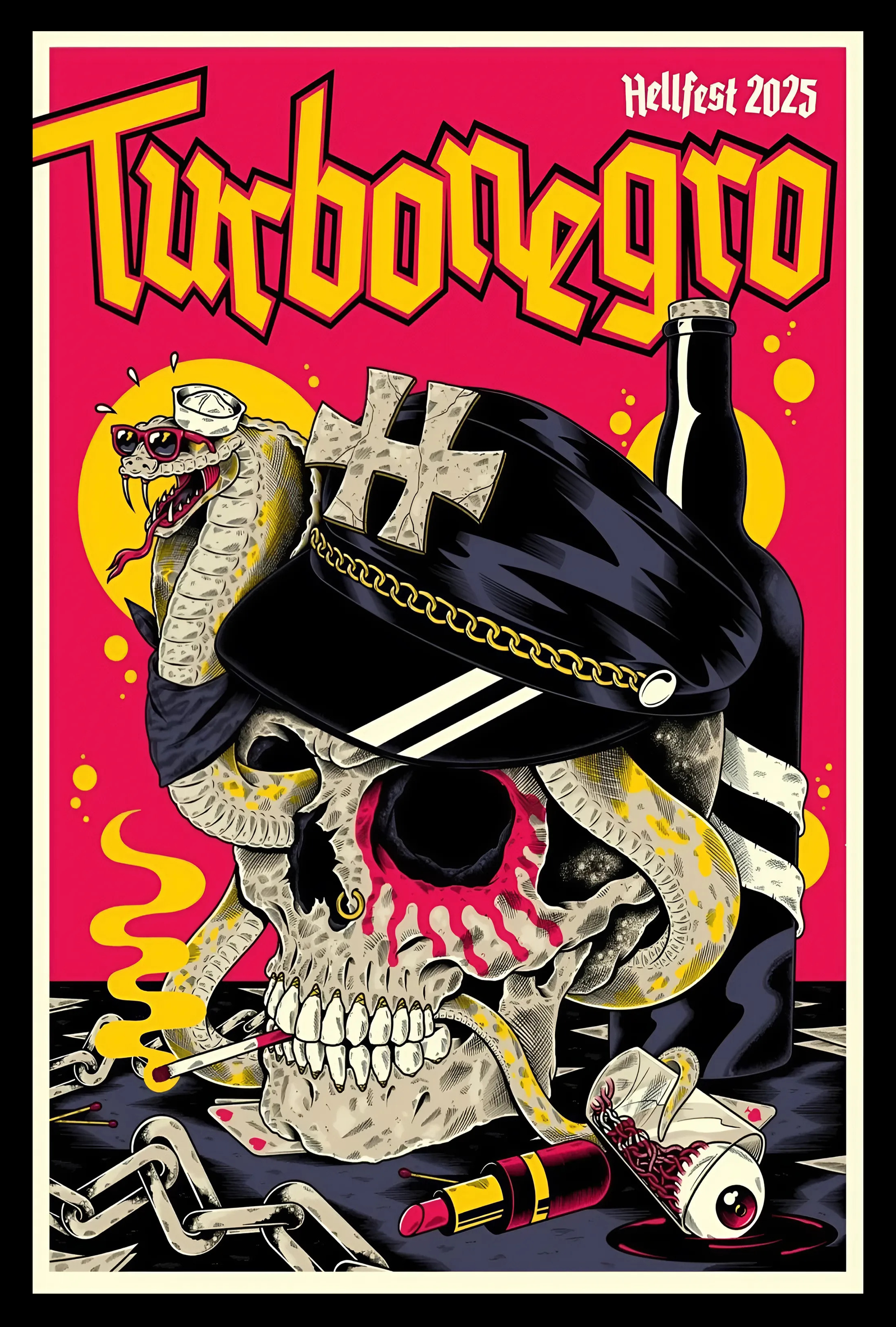 Turbonegro Clisson Hellfest Jun 19, 2025