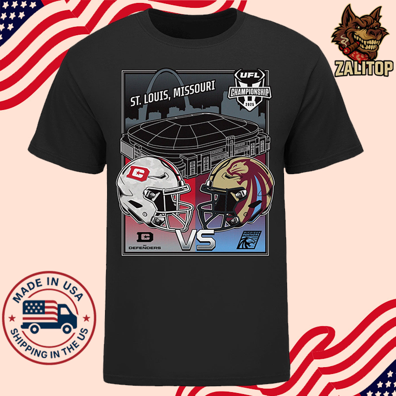 UFL 2025 Championship Matchup St Louis T-Shirt