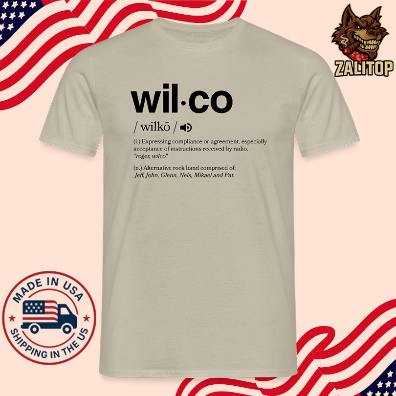 Wilco Definition T Shirt