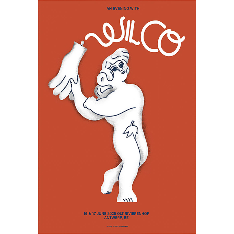 Wilco OLT Rivierenhof Poster June 16–17 2025 Antwerp Limited Edition Print