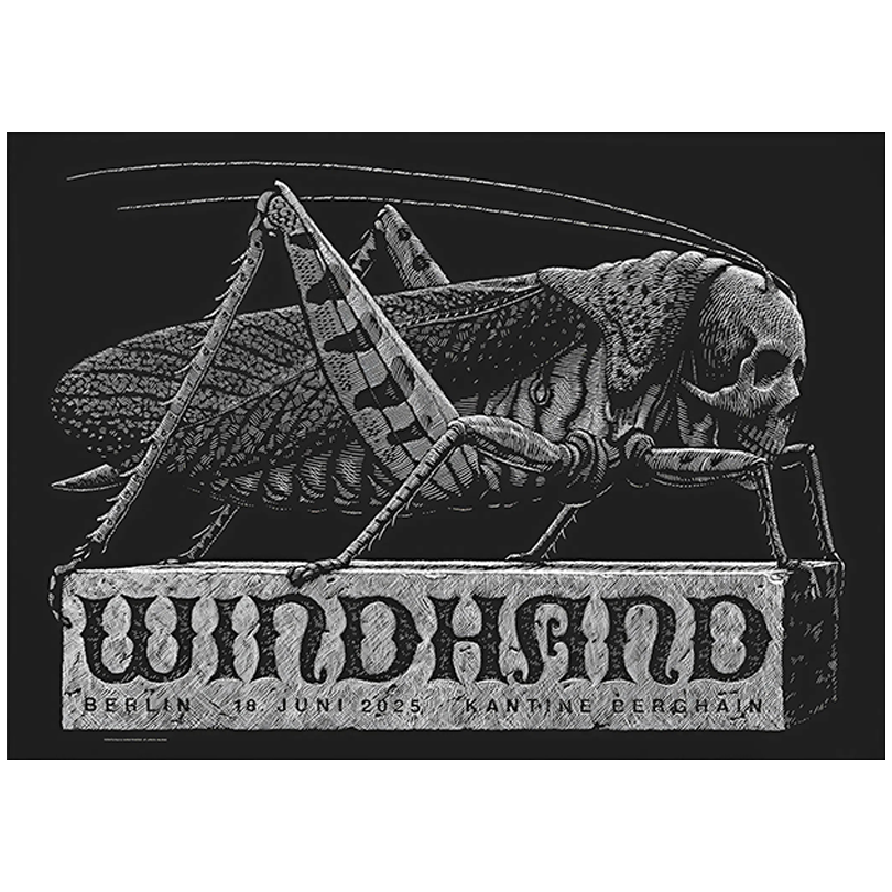 Windhand 18.06.2025 in Berlin Kantine am Berghain Poster