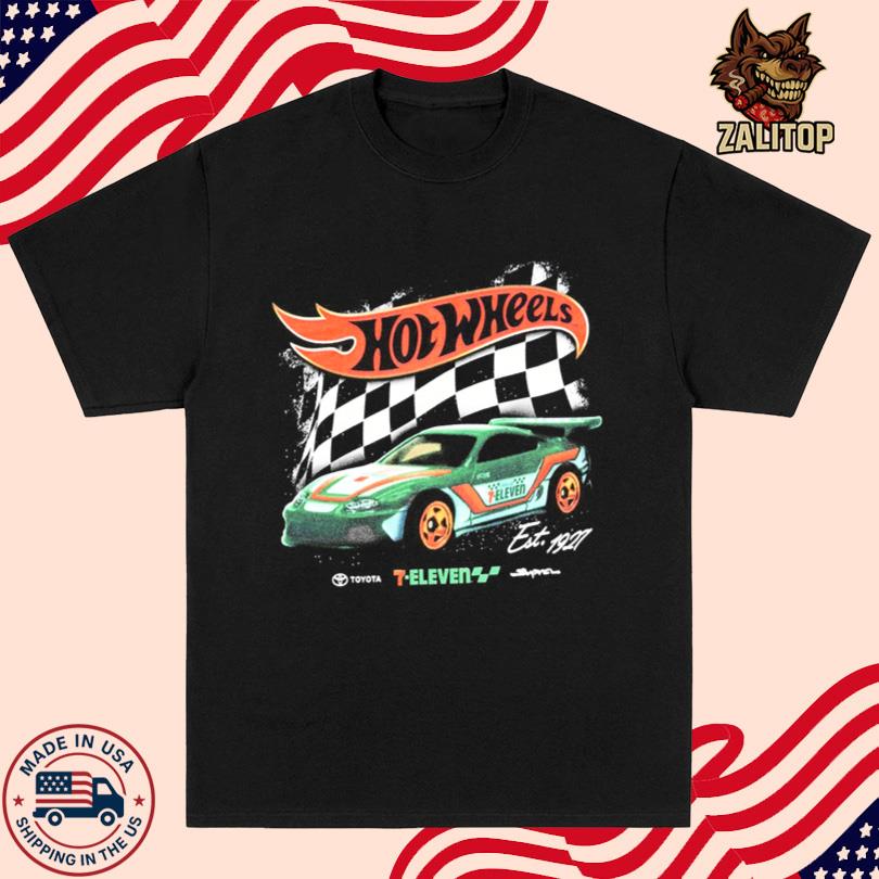 7-Eleven x Hot Wheels Checker Tee
