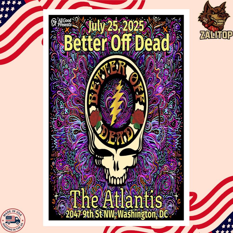Better Off Dead The Atlantis DC 2025 Poster