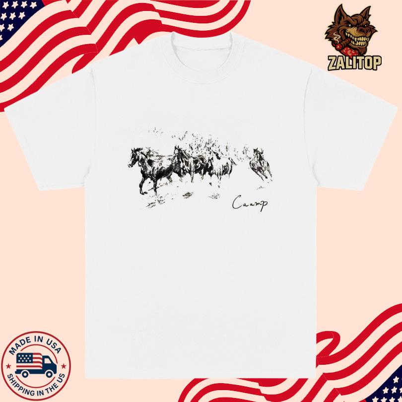 Caamp Horses Tee