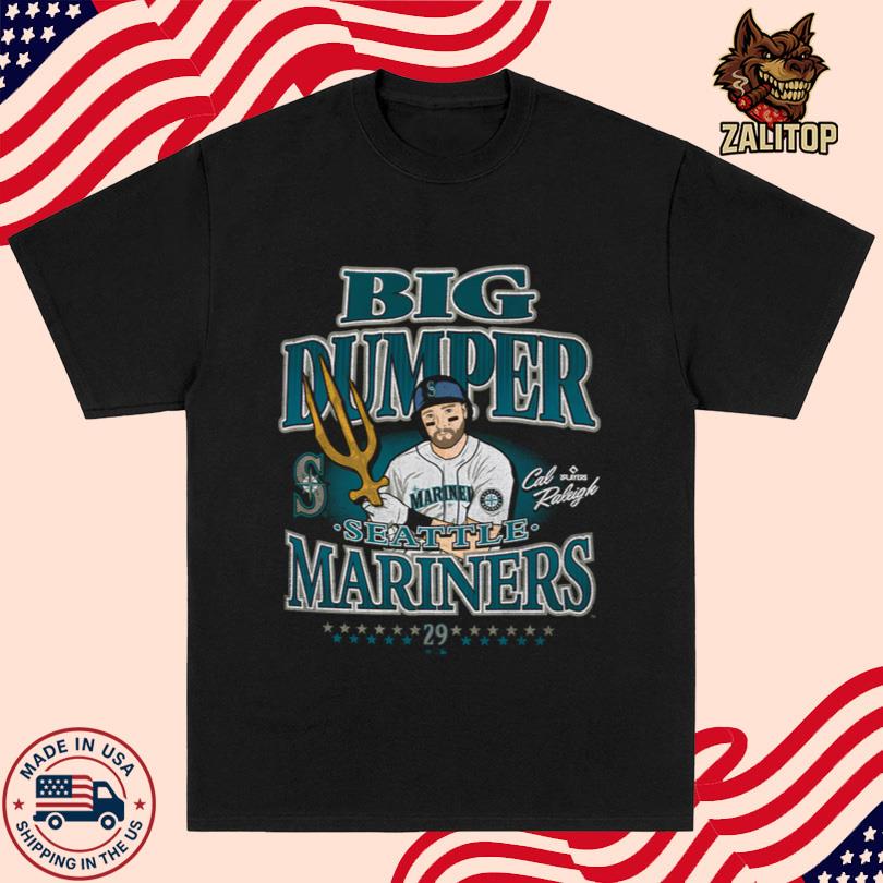 Cal Raleigh Seattle Mariners \'47 Player Graphic T-Shirt