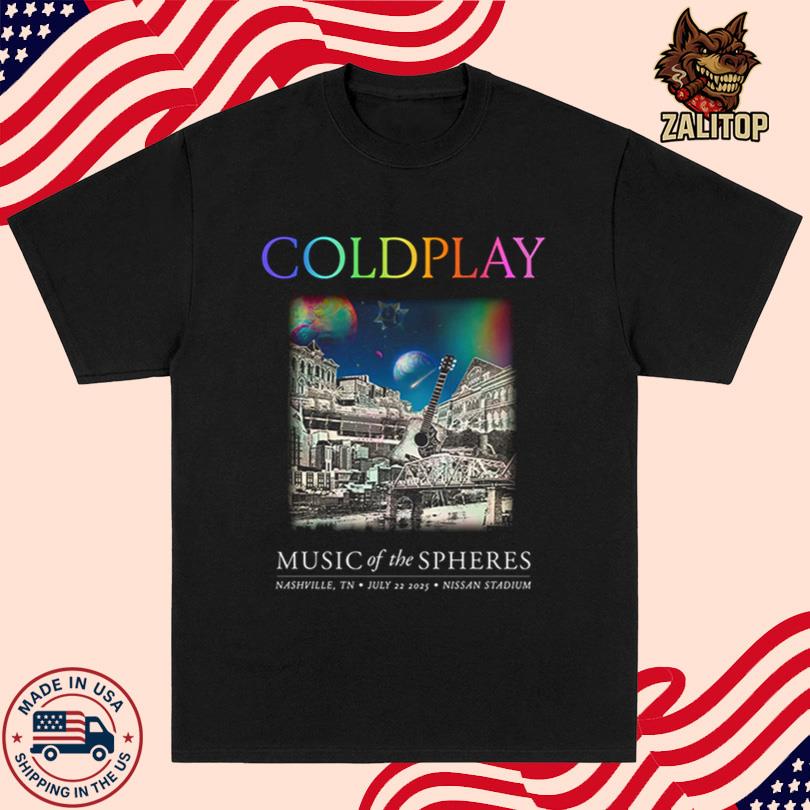 Coldplay THE SPHERES LIMITED EDITION TOUR TEE