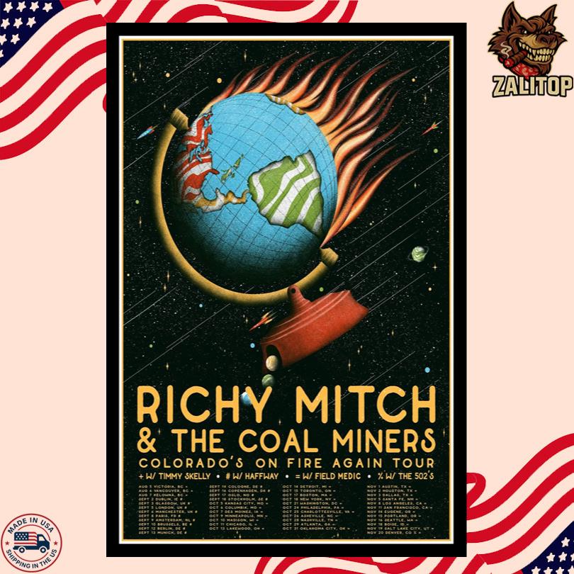 Colorado’s On Fire Again Tour 2025 Poster