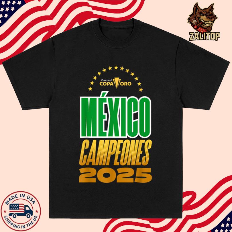 CONCACAF 2025 Mexico Gold Cup Champions T-Shirts