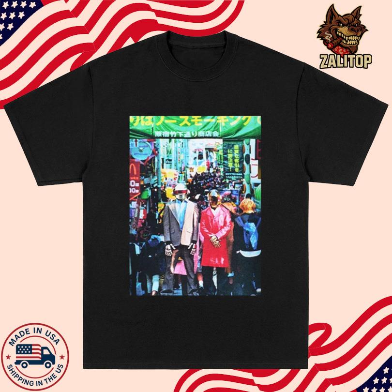 Daft Punk x Pleasures HARAJUKU Shirt