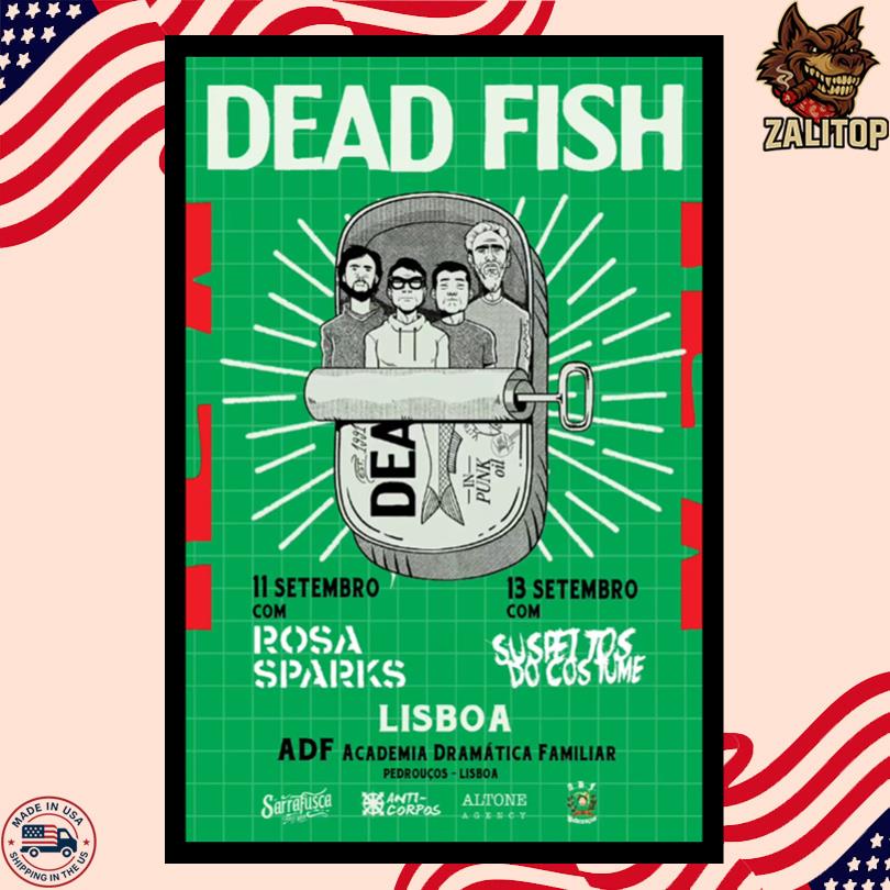 Dead Fish Event Lisboa Portugal September 11–13 2025 Poster