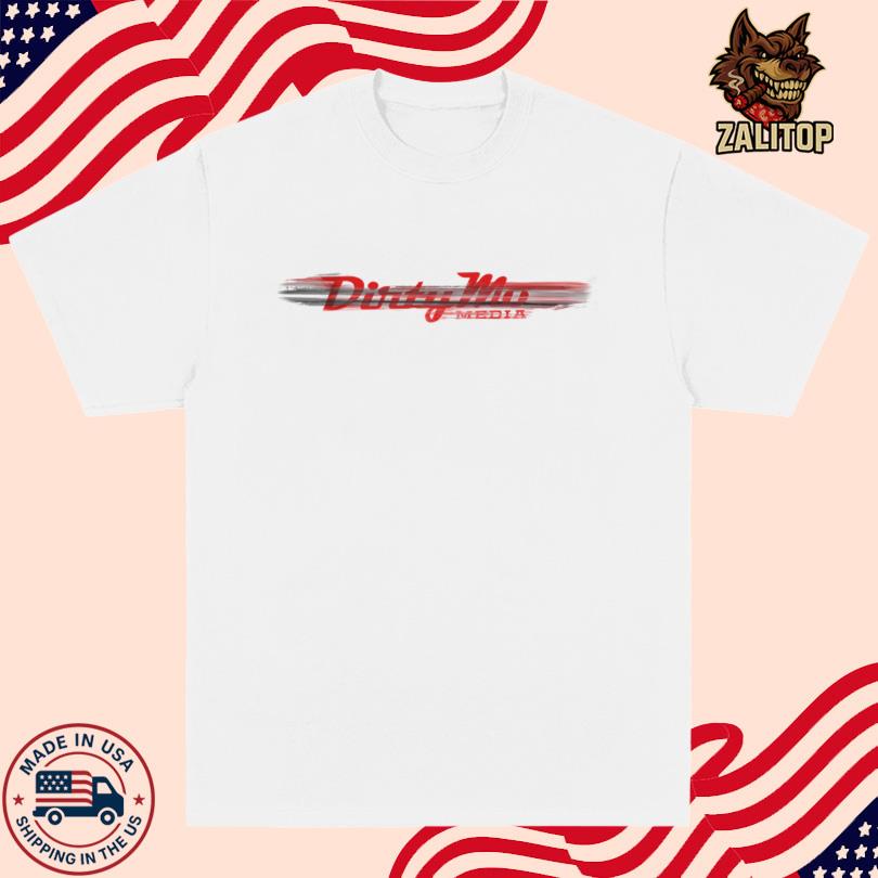 Dirty Mo DMM Stripe White Tee
